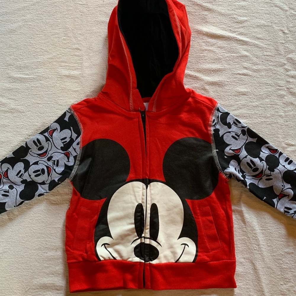 Disney Mickey Hoodie  2 T